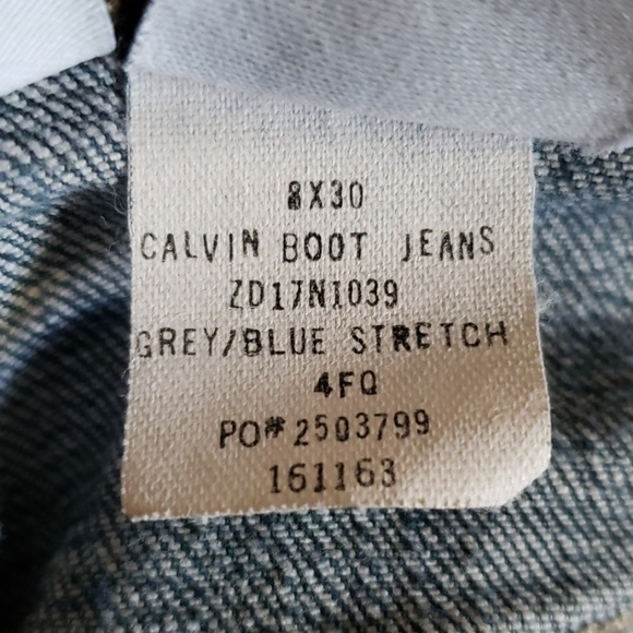 Calvin Klein Boot Cut Jeans - Picture 5 of 5